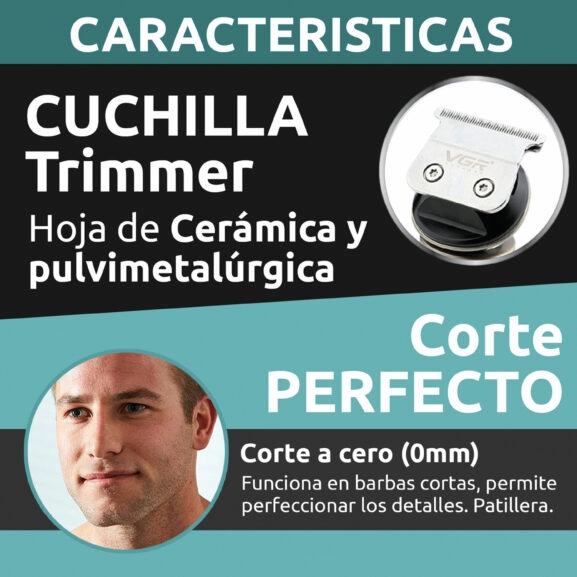 CORTAPELOS INALÁMBRICO LED VGR - Image 6