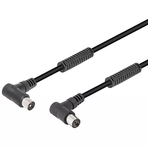 CONEXION ANT NEGRO M-H CODO 2.5M FERRITA