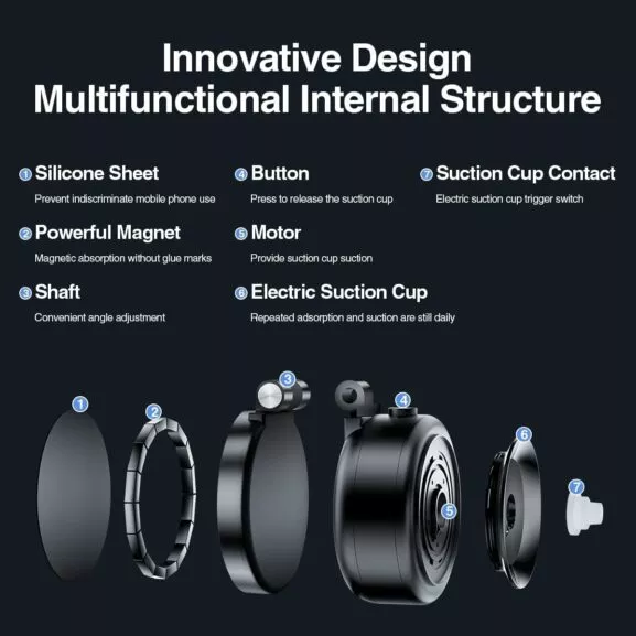 SOPORTE DE ABSORCIÓN AL VACIO MAGNÉTICO - Image 3