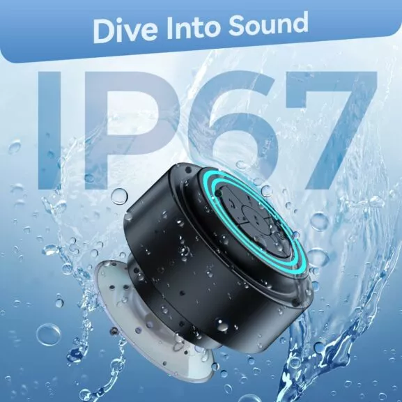 ALTAVOZ BLUETOOH BAÑO CON VENTOSA IPX6 - Image 4