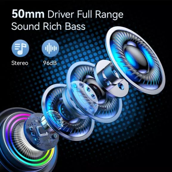 ALTAVOZ BLUETOOH BAÑO CON VENTOSA IPX6 - Image 5