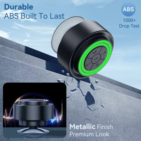 ALTAVOZ BLUETOOH BAÑO CON VENTOSA IPX6 - Image 8