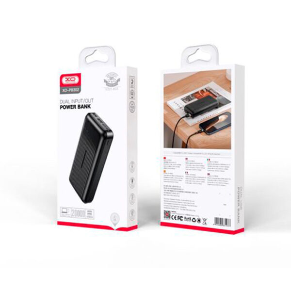 POWERBANK 20000MAH NEGRA XO - Image 3