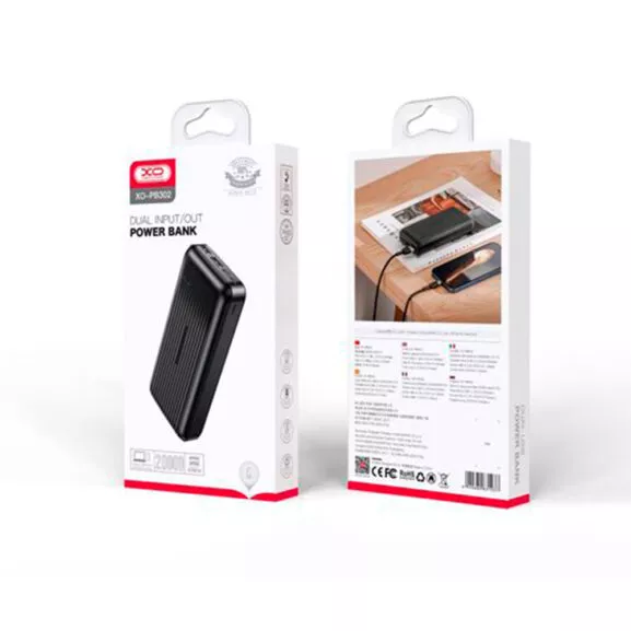 POWERBANK 20000MAH NEGRA XO - Image 2